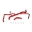 Picture of Mishimoto 16+ Chevy Camaro SS Silicone Radiator Hose Kit - Red