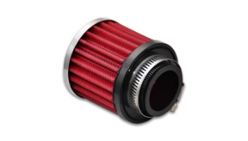 Picture of Vibrant Crankcase Breather Filter w- Chrome Cap 1-5in 38mm Inlet ID