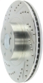 Picture of StopTech Select Sport 09-13 Subaru Forester Slotted and Drilled Right Front Rotor