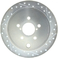 Picture of StopTech Select Sport 09-13 Subaru Forester Slotted and Drilled Left Rear Rotor