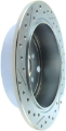 Picture of StopTech Select Sport 09-13 Subaru Forester Slotted and Drilled Left Rear Rotor