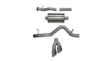 Picture of Corsa 2015-2016 Chevy Colorado 3-6L V6 Polished Sport Cat-Back Single Side Exit Exhaust