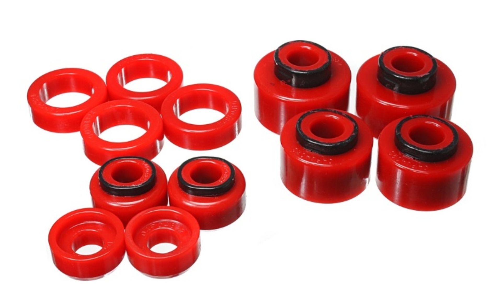 Picture of Energy Suspension 05-07 Ford F250-F350 2-4WD Red Body Mount Set