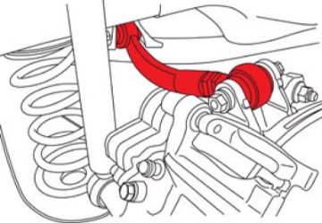 Picture of SPC Performance 2016+ Honda Civic Rear Adjustable Control Arm