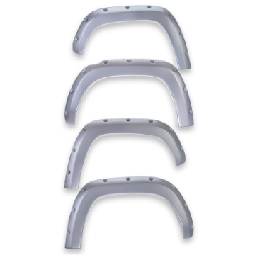 Picture of EGR 11-15 Ford Super Duty Bolt-On Look Color Match Fender Flares - Set - Ingot Silver