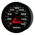 Picture of Autometer Phantom II 5in Electrical Programmable Speedometer 150MPH