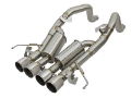 Picture of aFe MACHForce XP 3in-2 1-2in Axle Back 304SS Exhaust w- Polished Tips 14-17 Chevy Corvette V8-6-2L