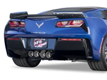 Picture of aFe MACHForce XP 3in-2 1-2in Axle Back 304SS Exhaust w- Polished Tips 15-17 Chevy Corvette Z06