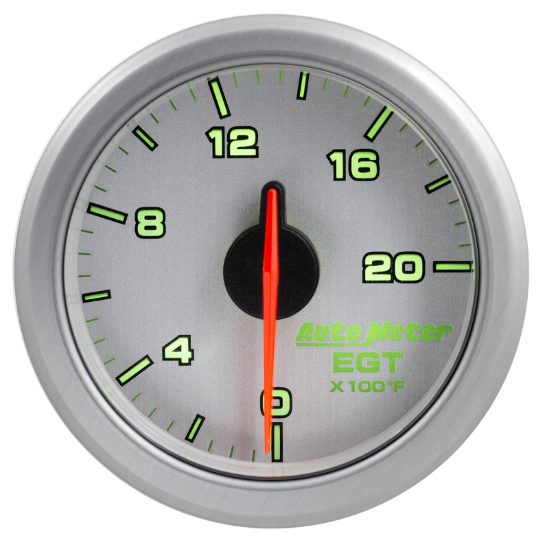 Picture of Autometer Airdrive 2-1-16in EGT Gauge 0-2000 Degrees F - Silver