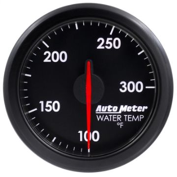 Picture of Autometer Airdrive 2-1-6in Water Temperature Gauge 100-300 Degrees F - Black