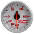Picture of Autometer Airdrive 2-1-6in Boost-Vac Gauge 30in HG-30 PSI - Silver