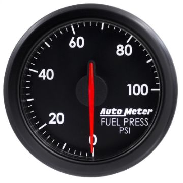 Picture of Autometer Airdrive 2-1-6in Fuel Pressure Gauge 0-100 PSI - Black