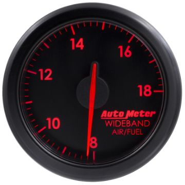 Picture of Autometer Airdrive 2-1-6in Wideband Air - Fuel Gauge 10:1-17:1 ARF Range - Black