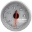 Picture of Autometer Airdrive 2-1-6in Wideband Air - Fuel Gauge 10:1-17:1 ARF Range - Silver
