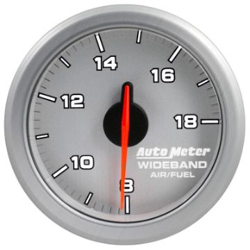 Picture of Autometer Airdrive 2-1-6in Wideband Air - Fuel Gauge 10:1-17:1 ARF Range - Silver