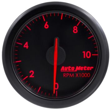 Picture of Autometer Airdrive 2-1-6in Tachometer Gauge 0-10K RMP - Black