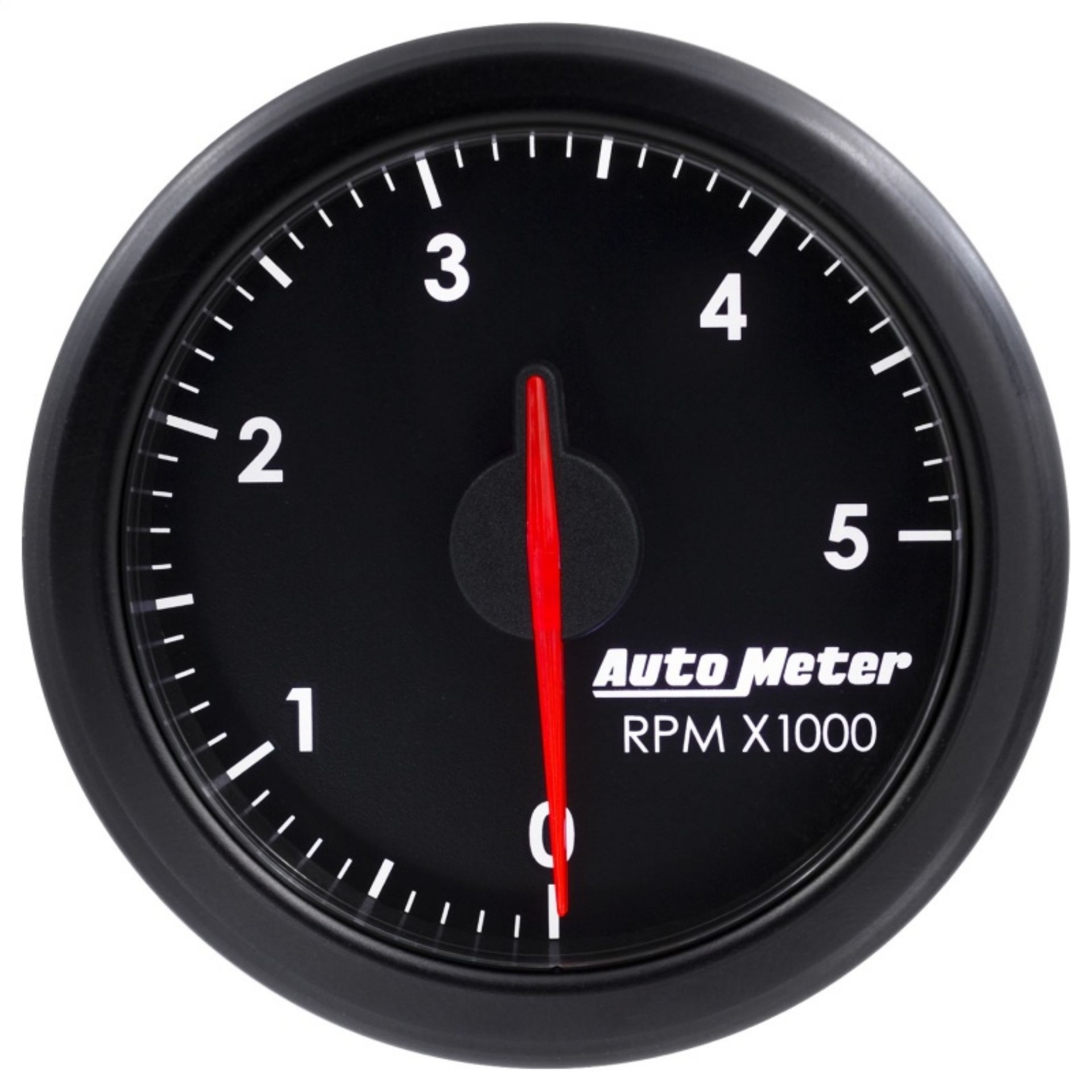 Picture of Autometer Airdrive 2-1-6in Tachometer Gauge 0-5K RPM - Black