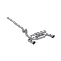 Picture of MBRP 2016+ Ford Focus RS 3in Aluminized Dual Outlet Cat-Back Exhaust