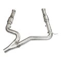 Picture of Kooks 2003+ Nissan Armada 1-7-8in x 3in SS Long Tube Headers w- 3in OEM Stainless Catted Y-Pipe