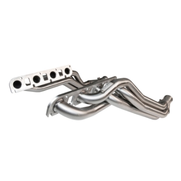 Picture of Kooks 2003+ Nissan Armada 1-7-8in x 3in SS Long Tube Headers w- 3in OEM Stainless Catted Y-Pipe