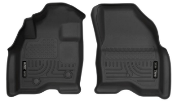 Picture of Husky Liners 15-17 Ford Explorer WeatherBeater Black Front Floor Liners