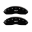 Picture of MGP Front set 2 Caliper Covers Engraved Front MGP Black finish silver ch