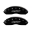 Picture of MGP 4 Caliper Covers Engraved Front & Rear Lightning Black finish silver ch