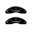 Picture of MGP 4 Caliper Covers Engraved Front & Rear Vtech Black finish silver ch