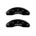 Picture of MGP 4 Caliper Covers Engraved Front & Rear Impala style-SS Black finish silver ch