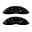 Picture of MGP 4 Caliper Covers Engraved Front & Rear With stripes-Dodge Black finish silver ch