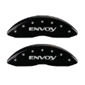 Picture of MGP 4 Caliper Covers Engraved Front & Rear Envoy Black finish silver ch