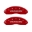Picture of MGP 4 Caliper Covers Engraved Front & Rear WRANGLER Red finish silver ch