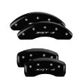 Picture of MGP 4 Caliper Covers Engraved Front & Rear SRT4 Black finish silver ch