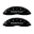 Picture of MGP 4 Caliper Covers Engraved Front Pontiac Engraved Rear GXP Black finish silver ch