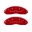Picture of MGP 4 Caliper Covers Engraved Front Mustang Engraved Rear S197-Bar & Pony Red finish silver ch