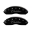 Picture of MGP 4 Caliper Covers Engraved Front Cursive-Cadillac Engraved Rear STS Black finish silver ch