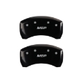 Picture of MGP Rear set 2 Caliper Covers Engraved Rear MGP Black finish silver ch
