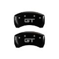 Picture of MGP Rear set 2 Caliper Covers Engraved Rear GT Black finish silver ch