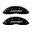 Picture of MGP 4 Caliper Covers Engraved Front & Rear Daytona Black finish silver ch