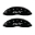 Picture of MGP 4 Caliper Covers Engraved Front & Rear RT1-Truck Black finish silver ch