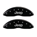 Picture of MGP 4 Caliper Covers Engraved Front & Rear SRT Black finish silver ch