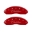 Picture of MGP 4 Caliper Covers Engraved Front Cursive-Cadillac Engraved Rear STS Red finish silver ch