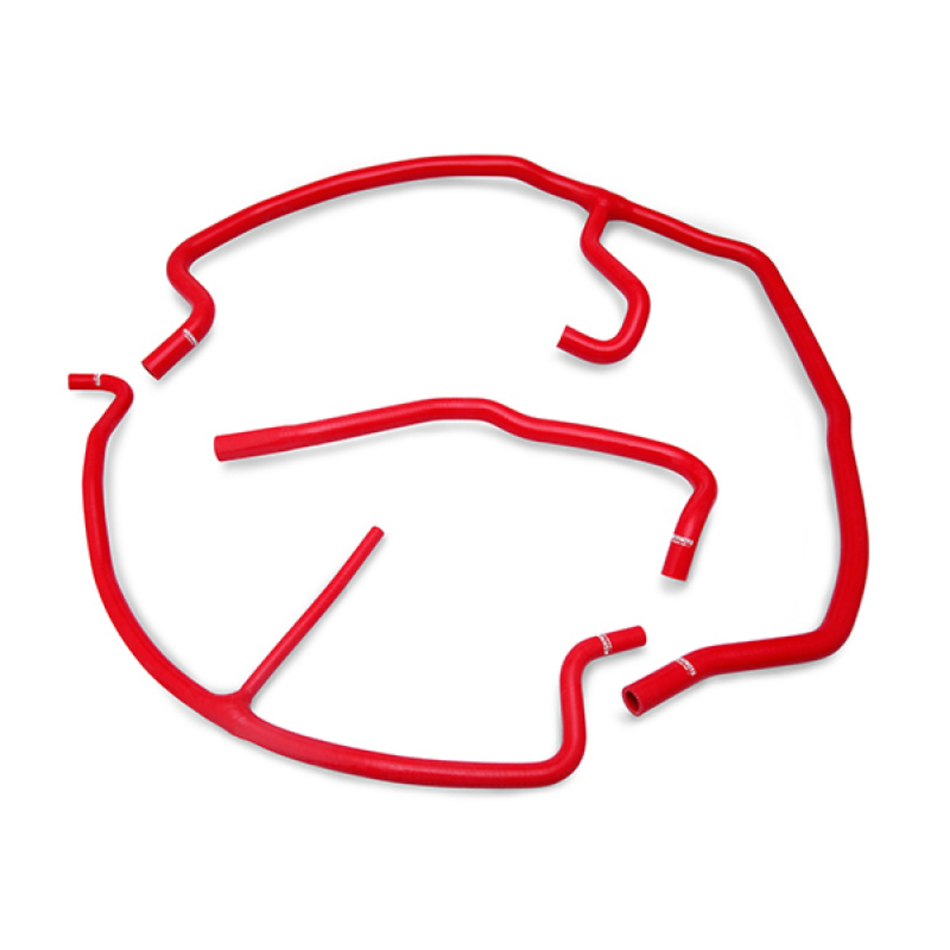 Picture of Mishimoto 09-14 Chevy Corvette Red Silicone Ancillary Hose Kit