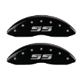 Picture of MGP 4 Caliper Covers Engraved Front & Rear MGP Black finish silver ch