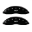 Picture of MGP 4 Caliper Covers Engraved Front & Rear MGP Black finish silver ch