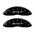 Picture of MGP 4 Caliper Covers Engraved Front & Rear SRT Black finish silver ch