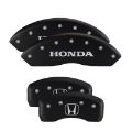 Picture of MGP 4 Caliper Covers Engraved Front & Rear i-Vtec Black finish silver ch