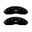 Picture of MGP 4 Caliper Covers Engraved Front & Rear MGP Black finish silver ch