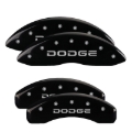Picture of MGP 4 Caliper Covers Engraved Front & Rear RAM Black finish silver ch