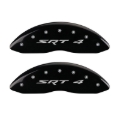 Picture of MGP 4 Caliper Covers Engraved Front Charger Engraved Rear RT Black finish silver ch